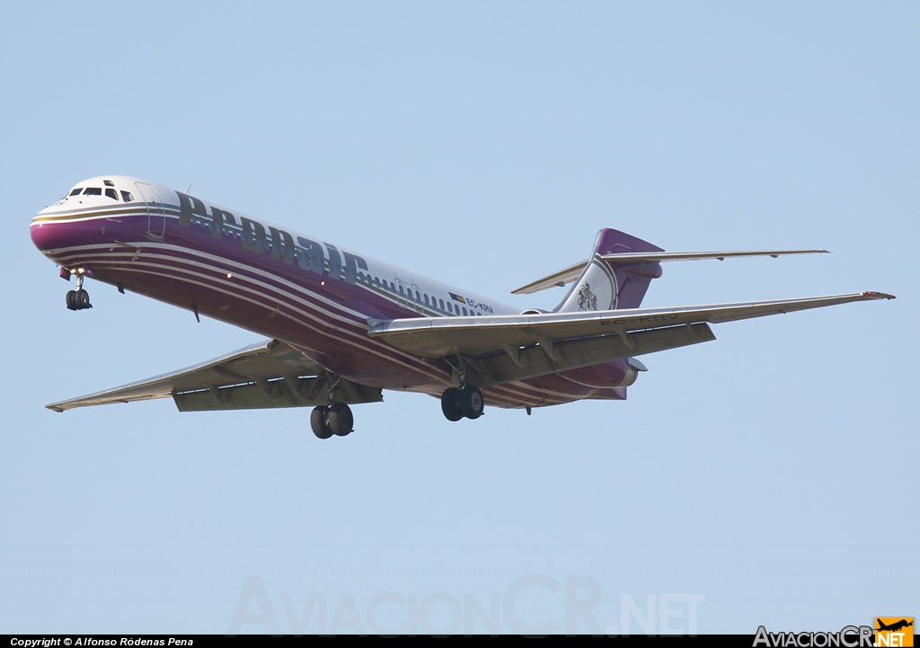 EC-KRV - McDonnell Douglas MD-87 (DC-9-87) - PRONAIR