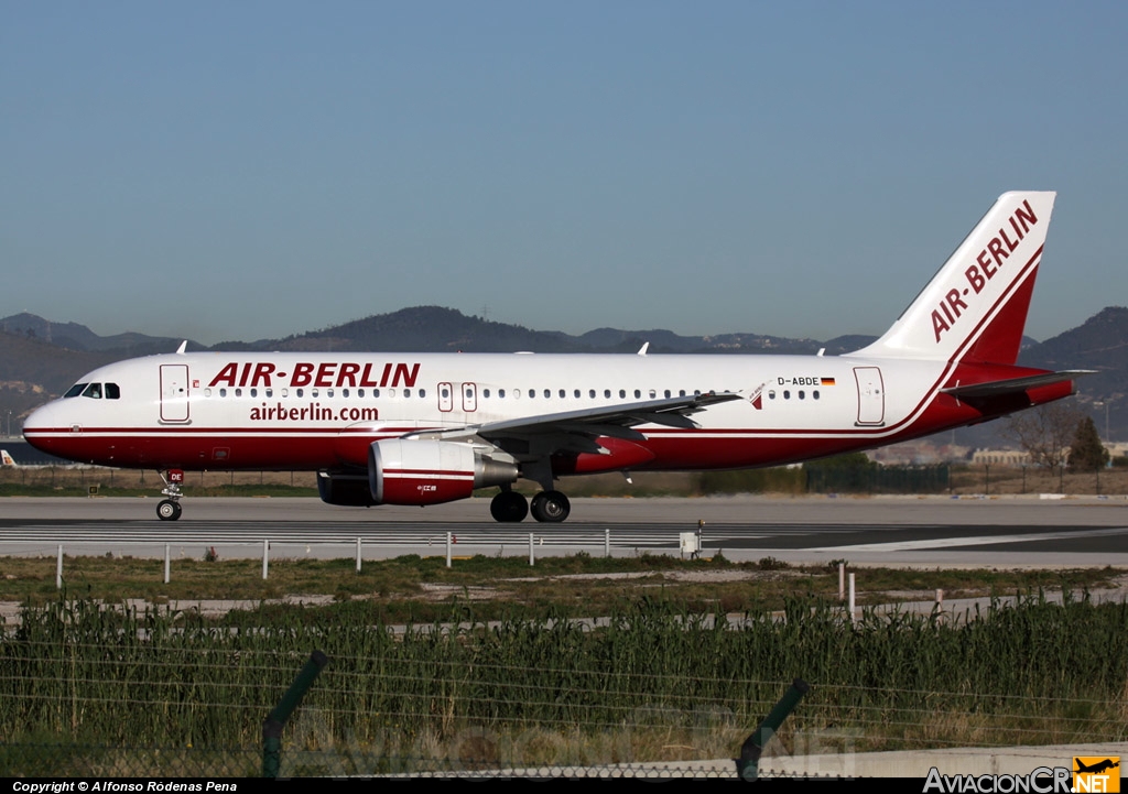 D-ABDE - Airbus A320-214 - Air Berlin