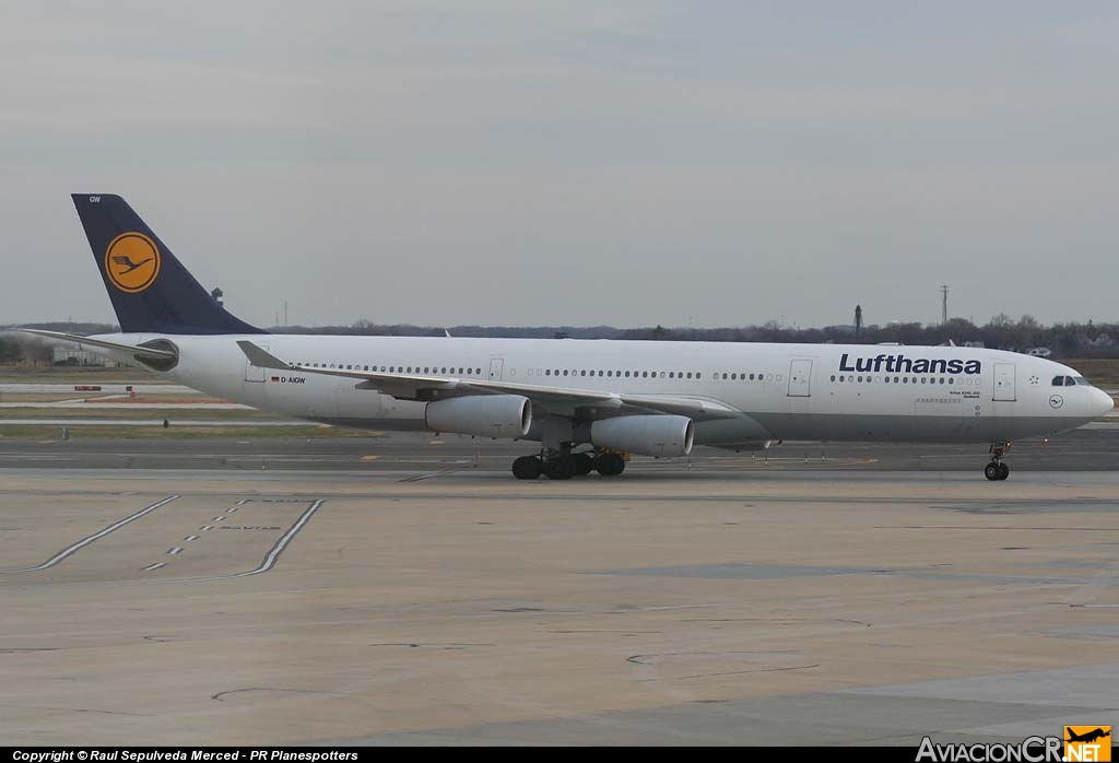 D-AIGW - Airbus A340-313X - Lufthansa