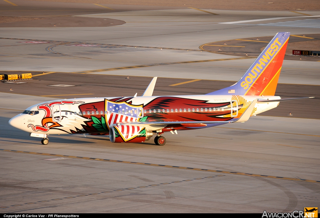 N918WN - Boeing 737-7H4 - Southwest Airlines