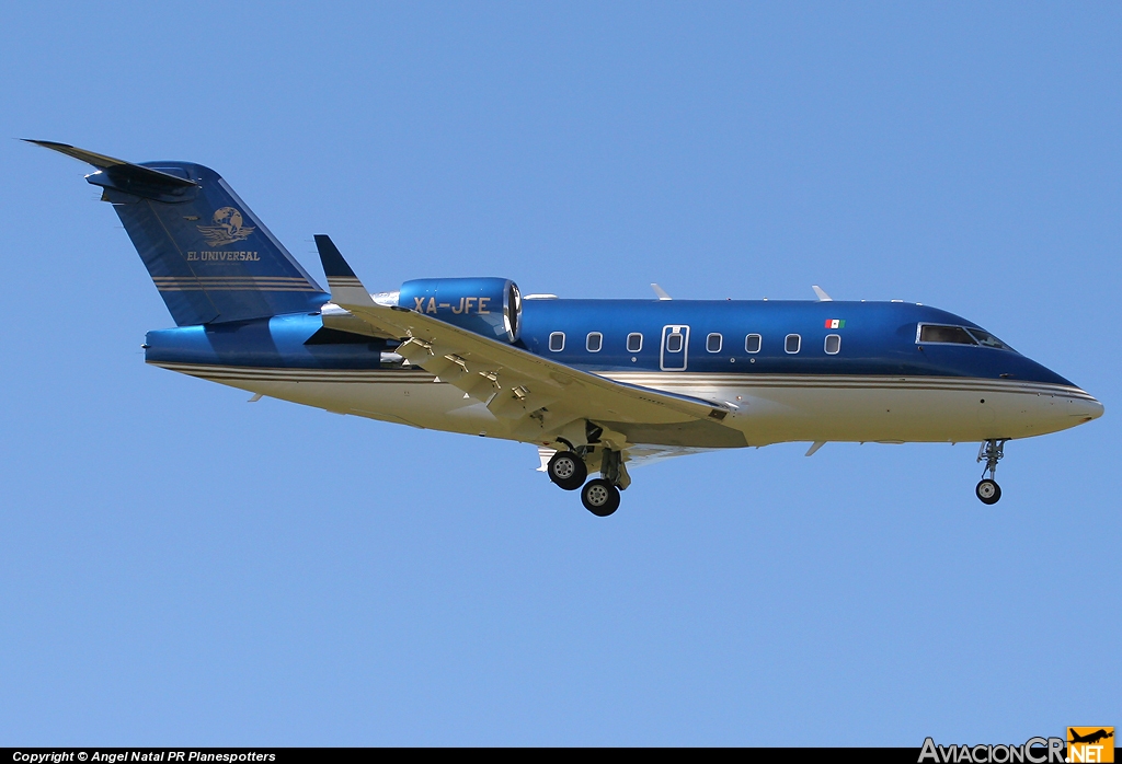 XA-JFE - Canadair CL-600-2B16 Challenger 604 - Privado