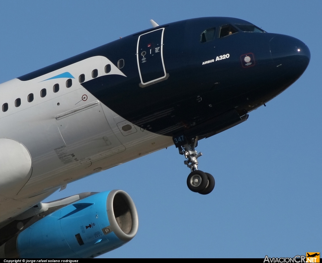 N347TM - Airbus A320-231 - Mexicana