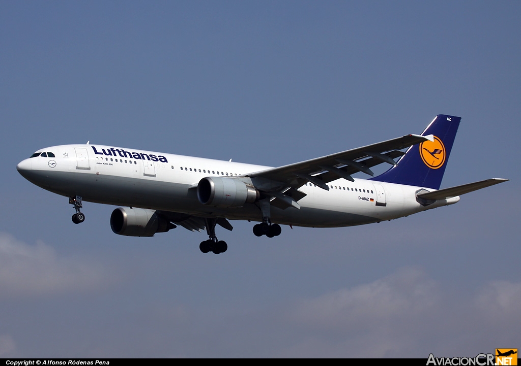 D-AIAZ - Airbus A300B4-605R - Lufthansa