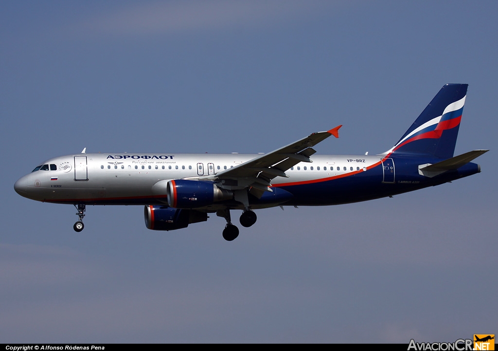 VP-BRZ - Airbus A320-214 - Aeroflot
