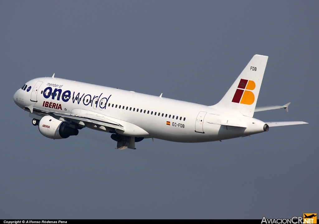 EC-FDB - Airbus A320-211 - Iberia