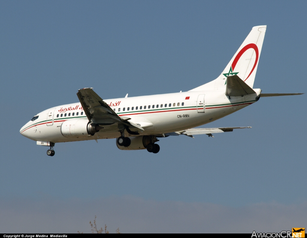 CN-RMW - Boeing 737-5B6 - Royal Air Maroc
