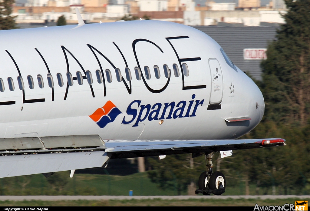 EC-KJE - McDonnell Douglas MD-87 (DC-9-87) - Spanair