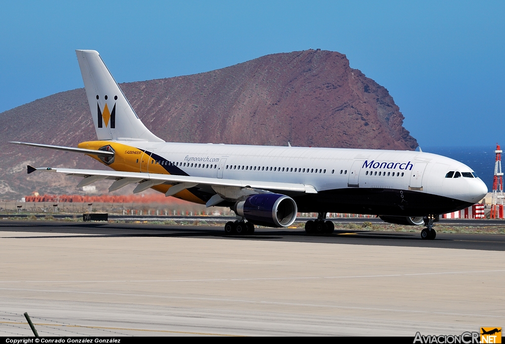 G-MONS - Airbus A300B4-605R - Monarch Airlines