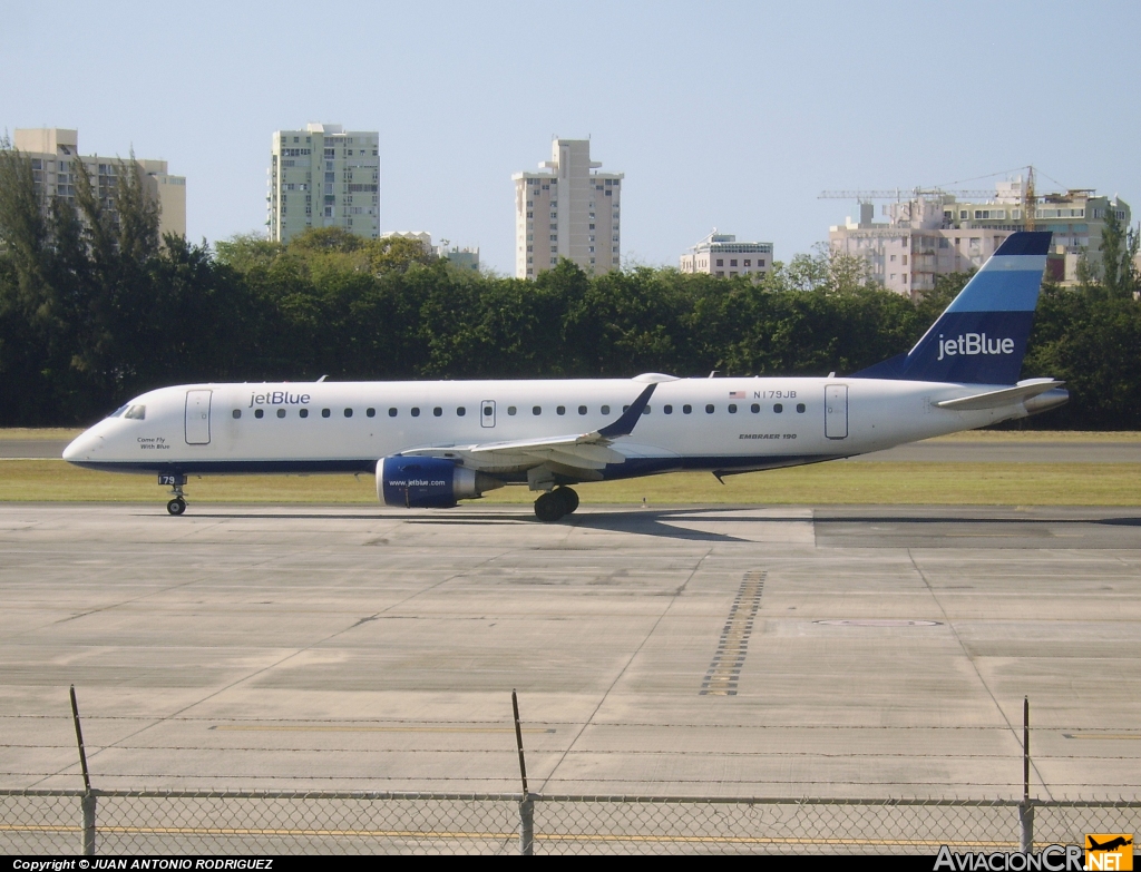 N179JB - Embraer 190-100 IGW - Jet Blue