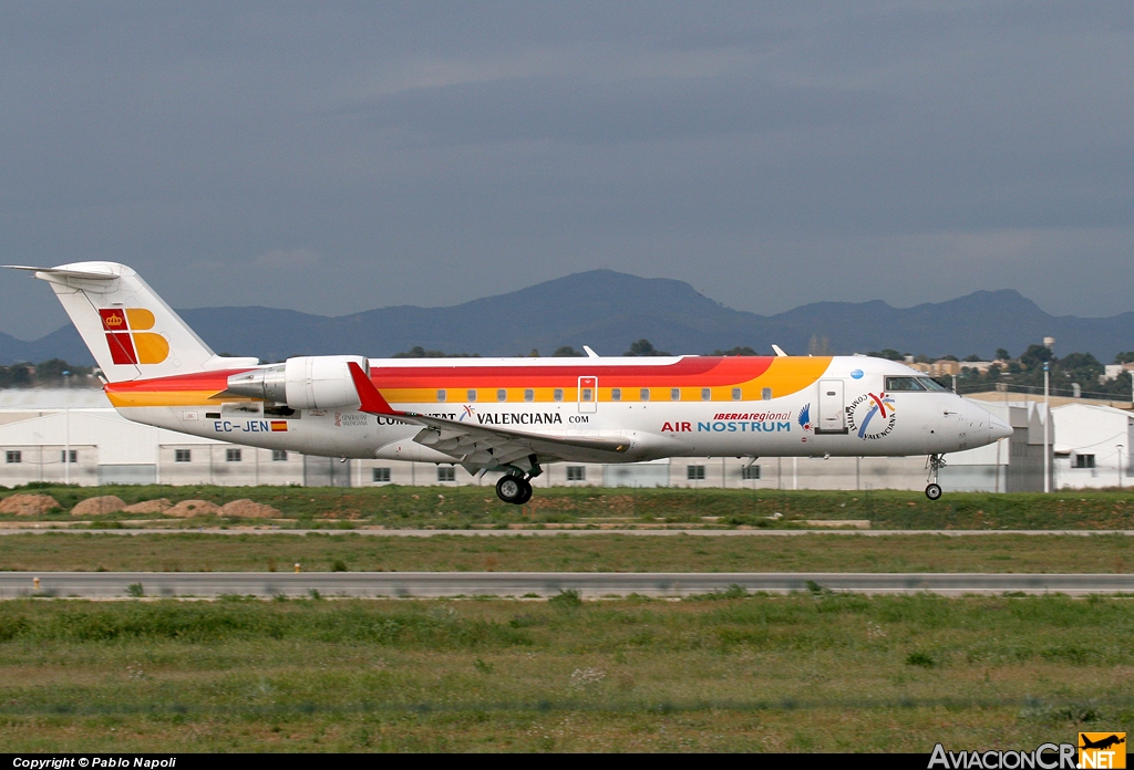 EC-JEN - Bombardier CRJ-200ER - Iberia Regional (Air Nostrum)