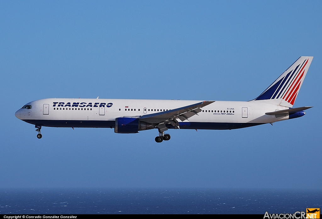 EI-UNA - Boeing 767-3P6/ER - Transaero Airlines