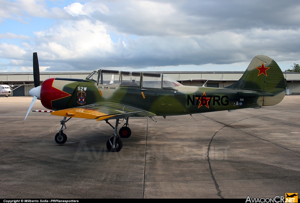 N767RG - Yakovlev Yak-52 - Privado