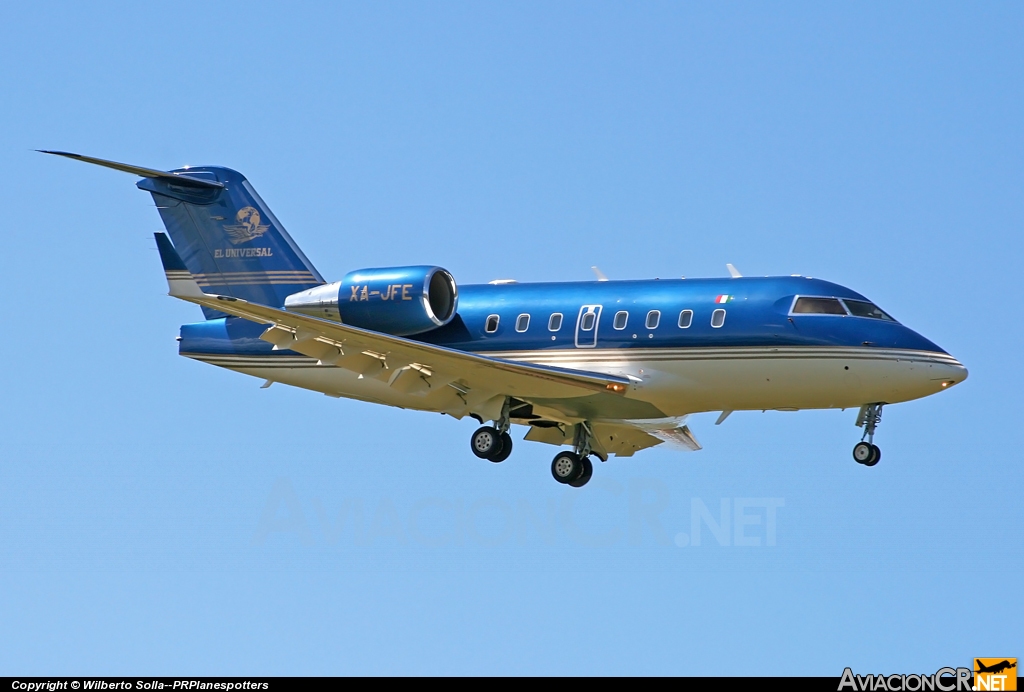 XA-JFE - Canadair CL-600-2B16 Challenger 604 - Privado