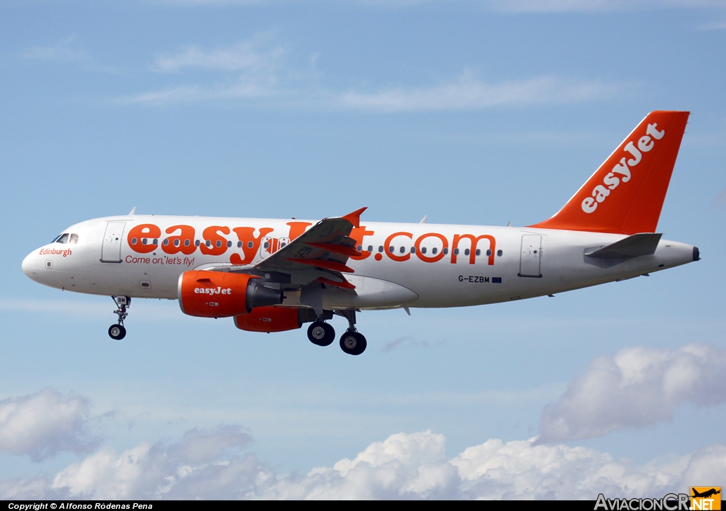 G-EZBM - Airbus A319-111 - EasyJet Airline