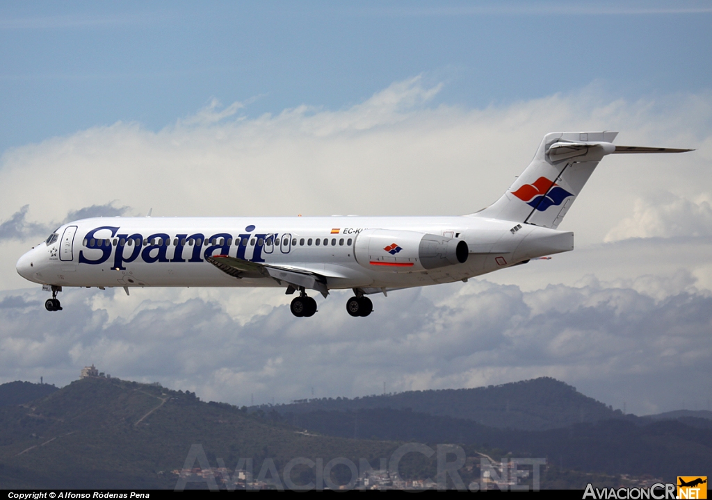 EC-KHX - Boeing 717-2K9 - Spanair