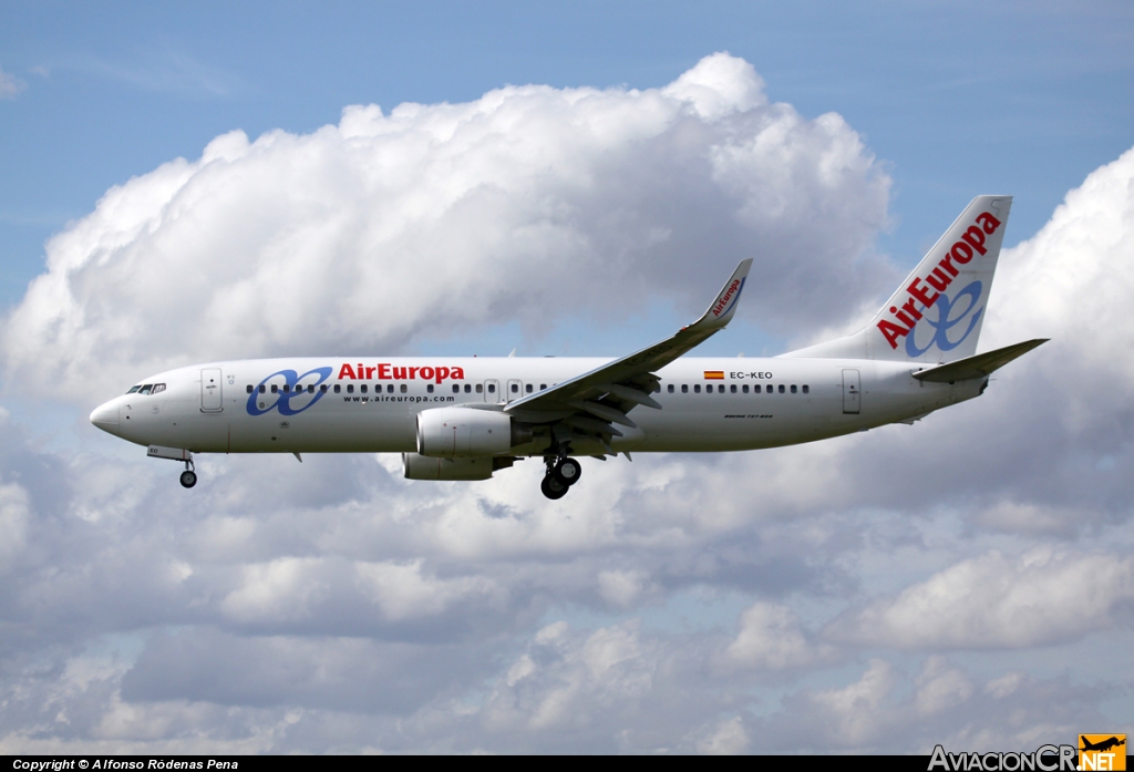 EC-KEO - Boeing 737-85P - Air Europa