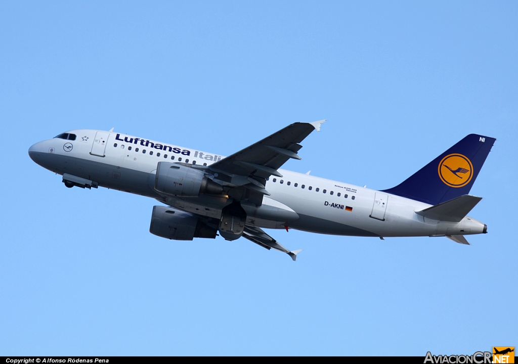 D-AKNI - Airbus A319-112 - Lufthansa