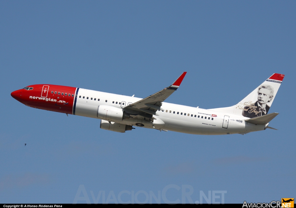 LN-NOB - Boeing 737-8FZ - Norwegian Air Shuttle