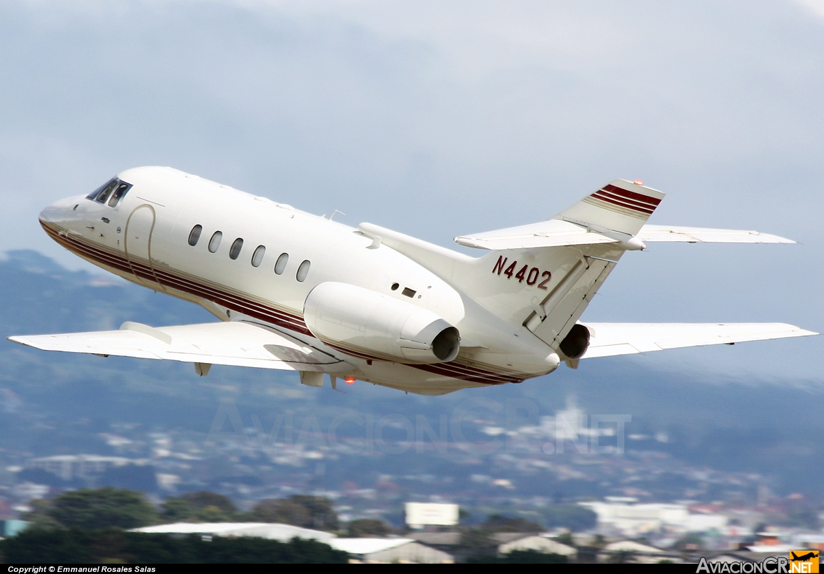 N4402 - British Aerospace BAe-125-800B - Privado