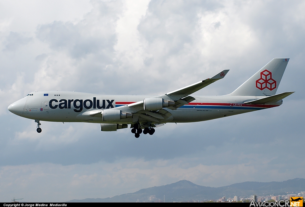 LX-FCV - Boeing 747-4R7F/SCD - Cargolux Airlines International