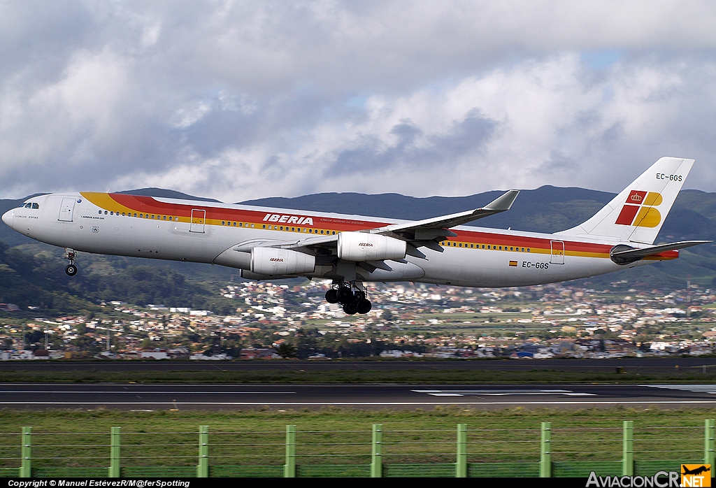 EC-GGS - Airbus A340-313 - Iberia