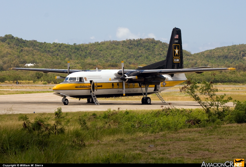 85-1607 - Fokker C-31A Troopship - USA - Armada / Army