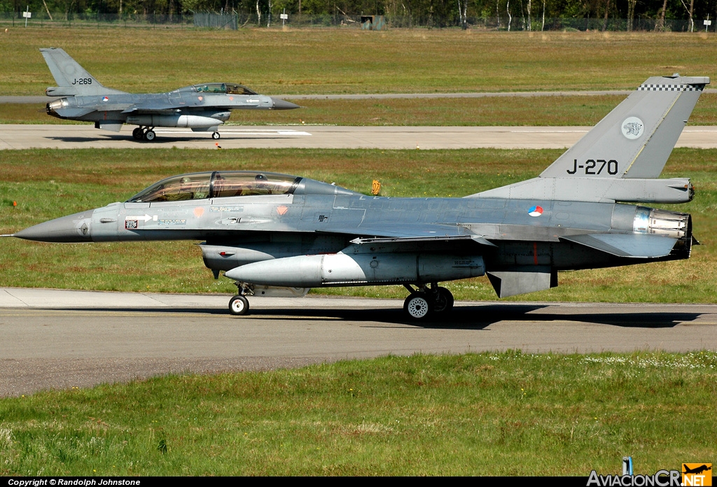 J-270 - Fokker F-16BM Fighting Falcon - Netherlands - Royal Air Force