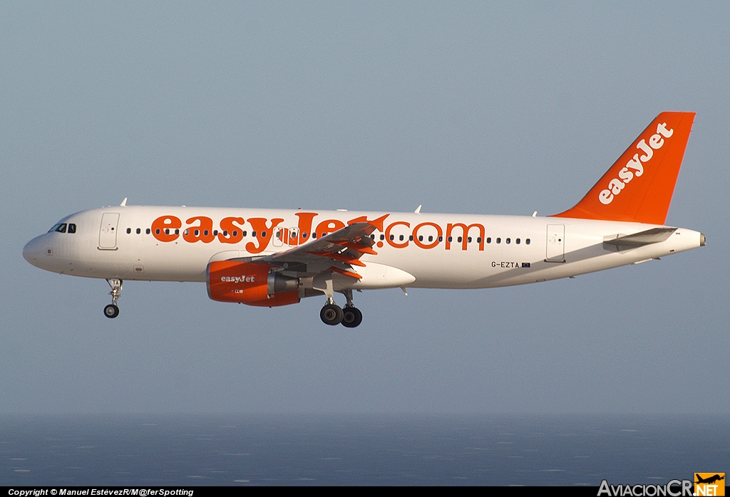 G-EZTA - Airbus A320-214 - EasyJet Airlines