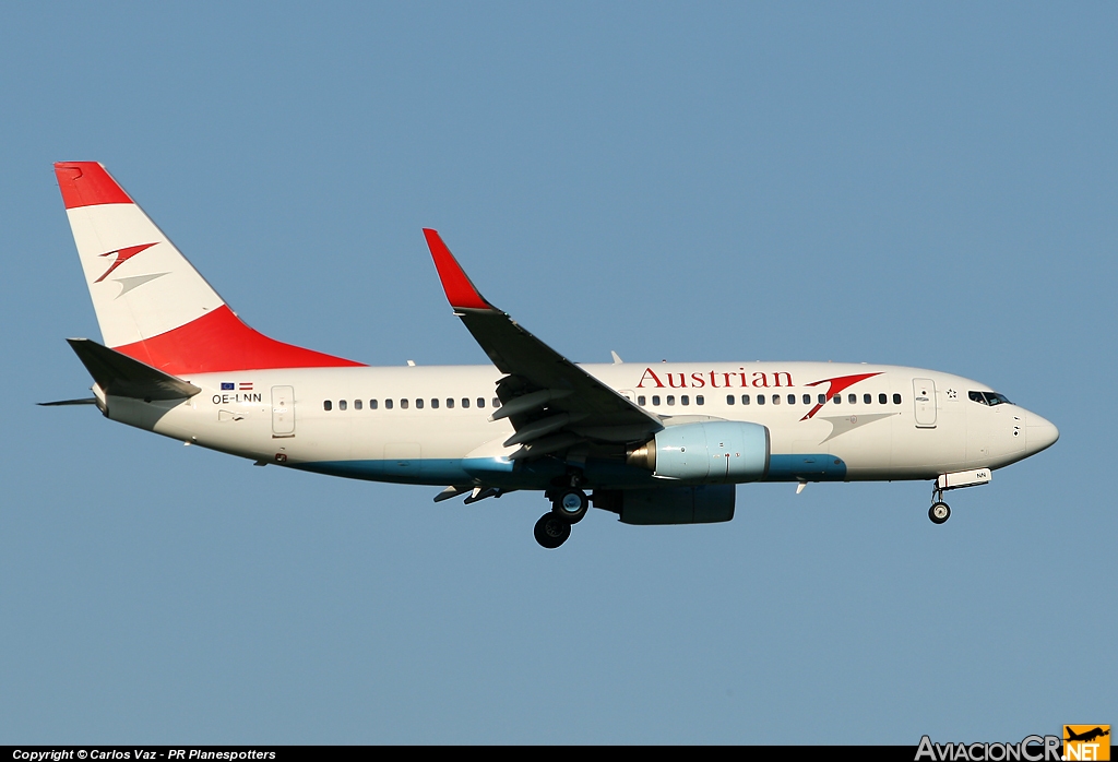 OE-LNN - Boeing 737-7Z9 - Austrian Airlines