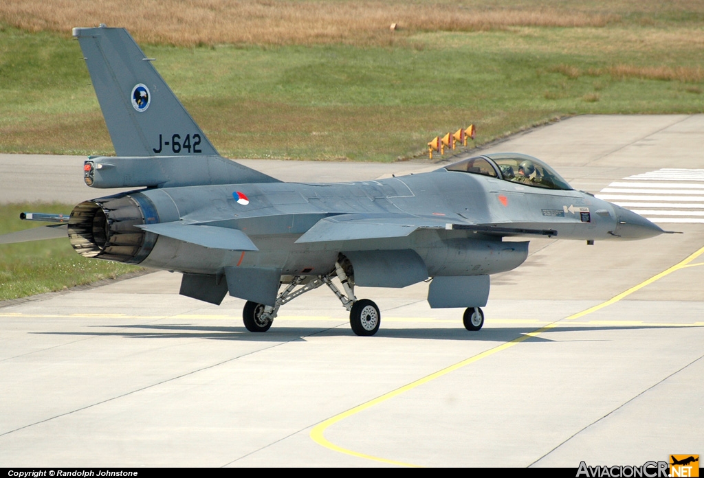 J-642 - Fokker F-16AM Fighting Falcon - Netherlands - Royal Air Force
