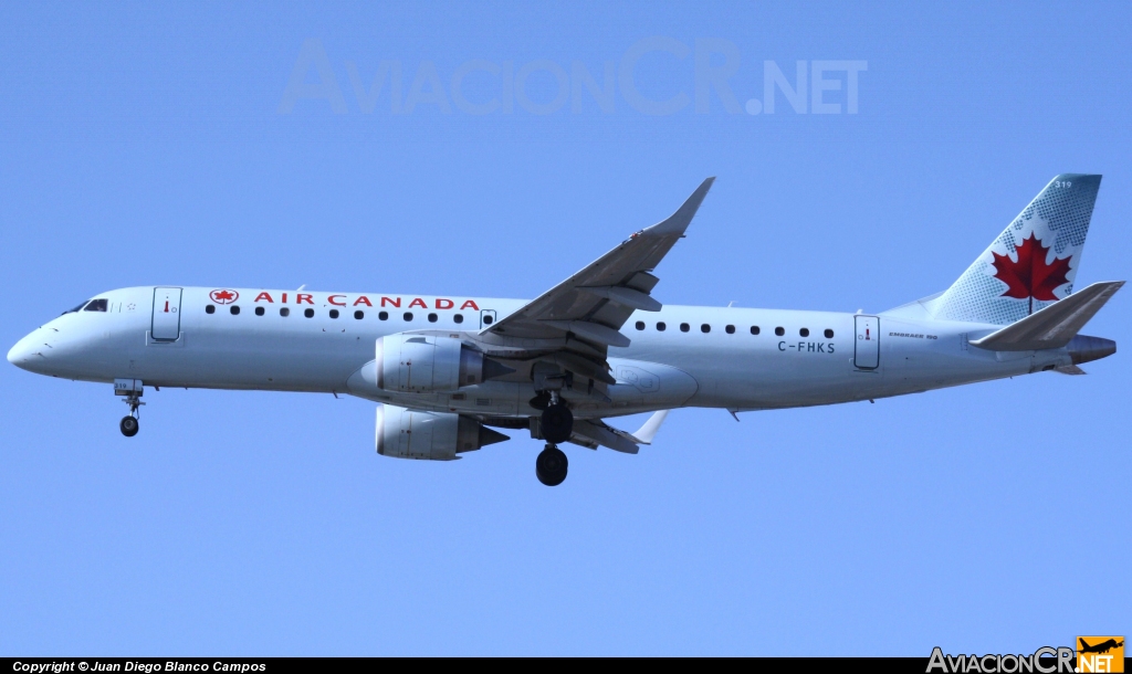 C-FHKS - Embraer ERJ-190-100IGW 190AR - Air Canada