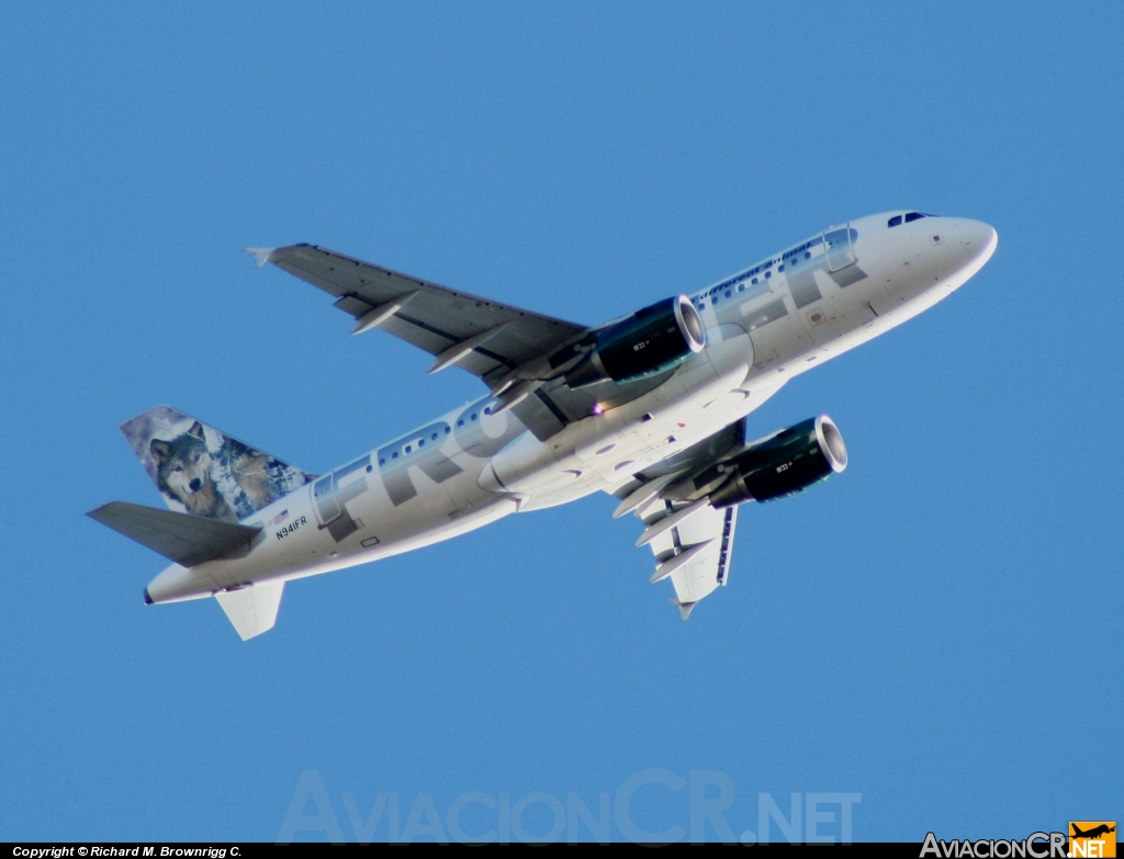 N941FR - Airbus A319-111 - Frontier Airlines