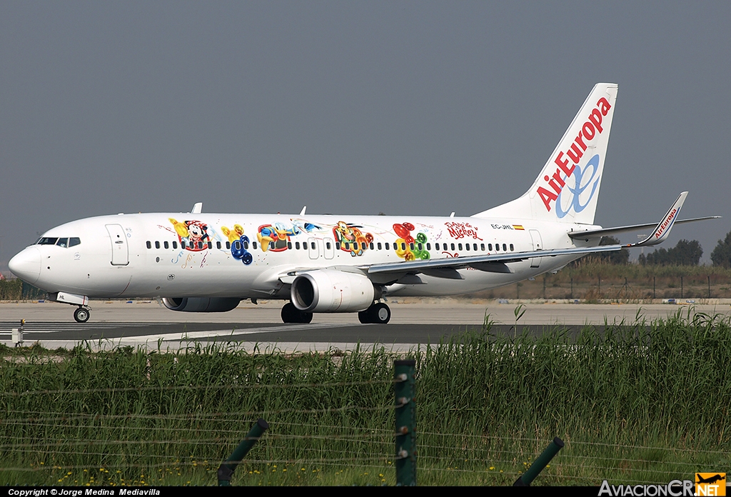 EC-JHL - Boeing 737-85P - Air Europa