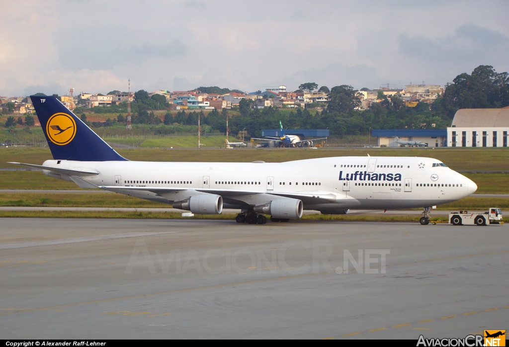 D-ABTF - Boeing 747-430 - Lufthansa