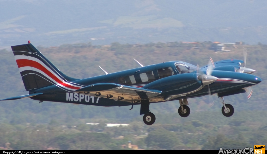 MSP017 - Piper PA-34-200T Seneca II - Ministerio de Seguridad Pública - Costa Rica