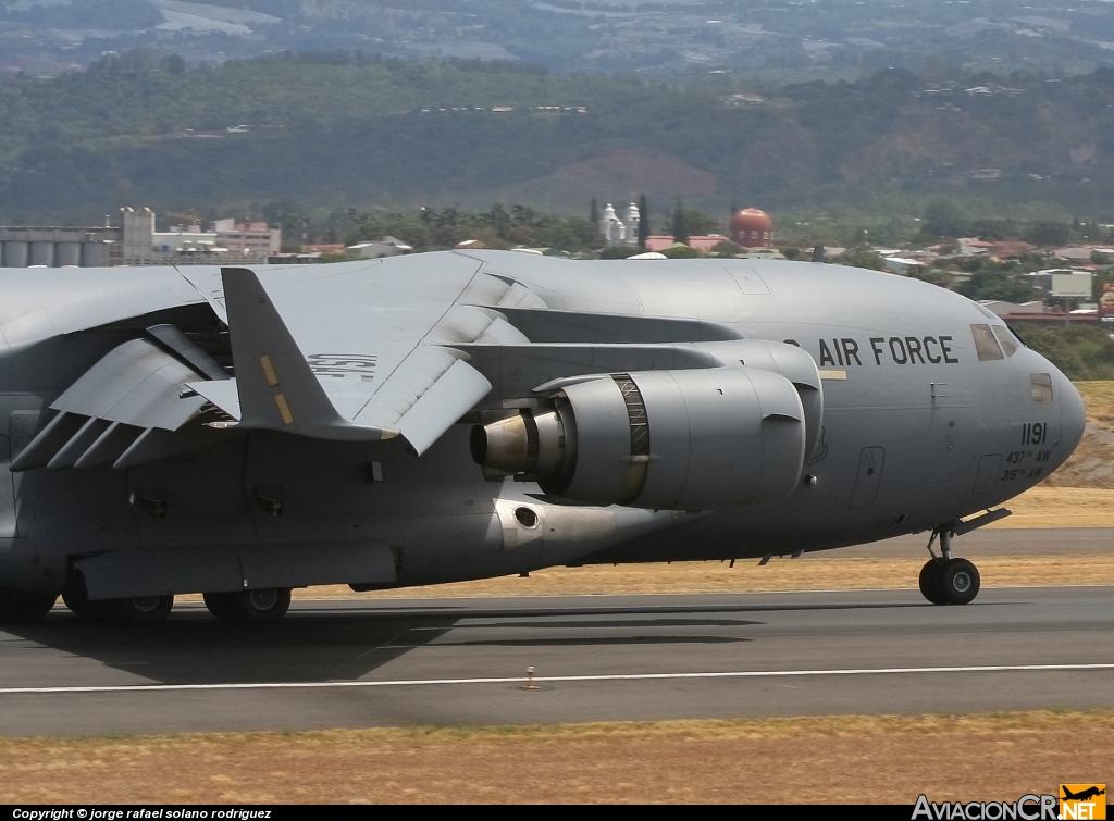 89-1191 - Boeing C-17A Globemaster III - USAF - United States Air Force - Fuerza Aerea de EE.UU