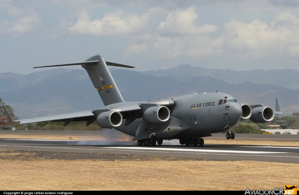 89-1191 - Boeing C-17A Globemaster III - USAF - United States Air Force - Fuerza Aerea de EE.UU