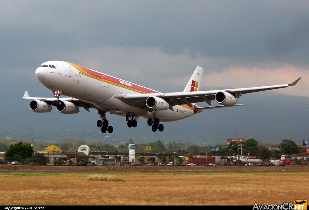 EC-HQH - Airbus A340-313X - Iberia