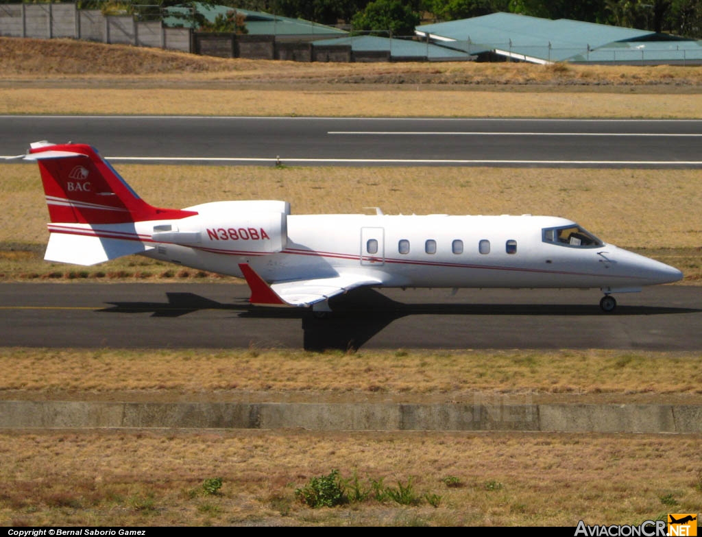 N380BA - Learjet 60 - Credomatic Air Services