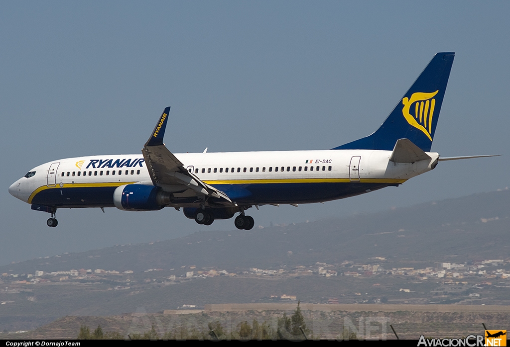 EI-DAC - Boeing 737-8AS - Ryanair