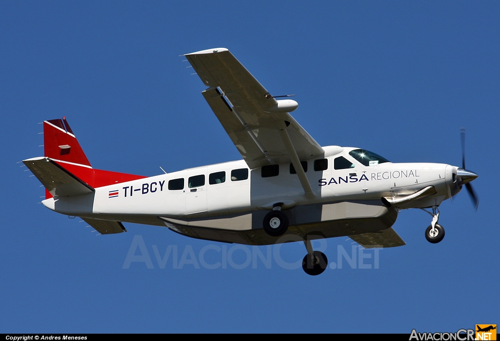 TI-BCY - Cessna 208B Grand Caravan - SANSA - Servicios Aereos Nacionales S.A.