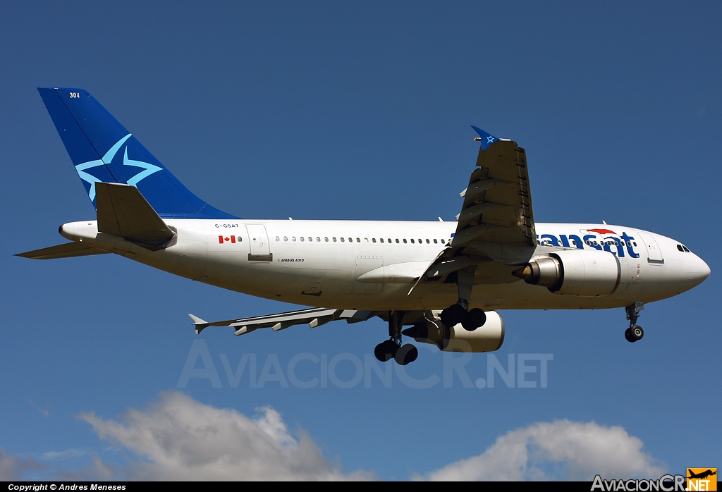 C-GSAT - Airbus A310-308 - Air Transat