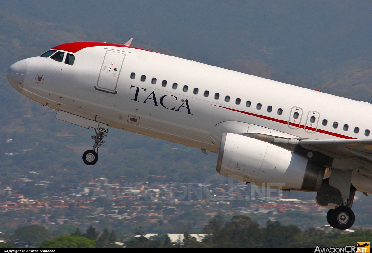 N495TA - Airbus A320-233 - TACA