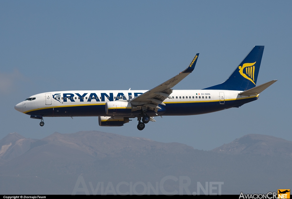 EI-DHG - Boeing 737-8AS - Ryanair