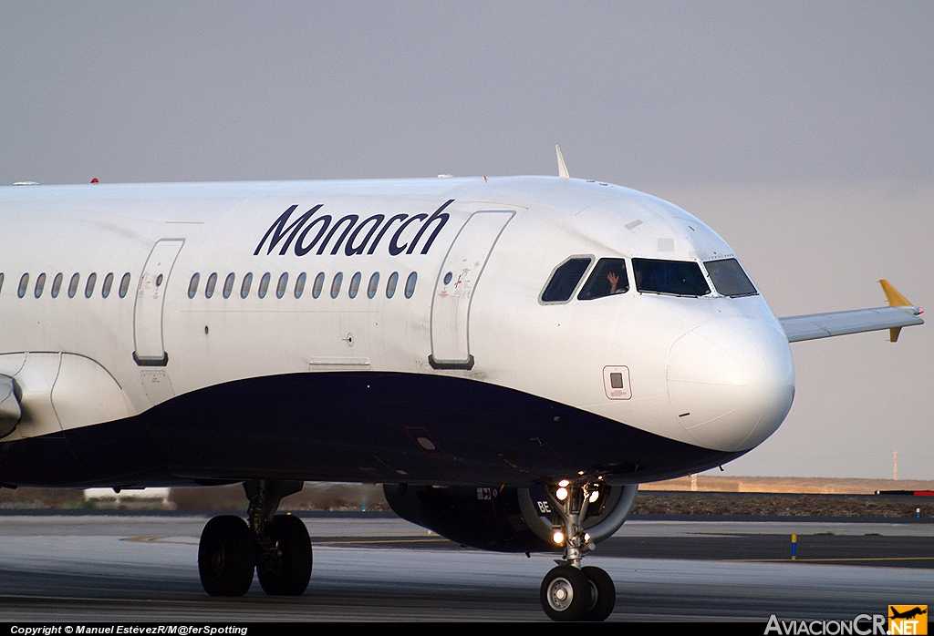 G-OZBE - Airbus A321-231 - Monarch Airlines