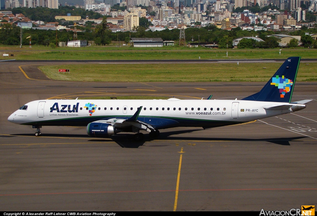 PR-AYC - Embraer 195AR - Azul