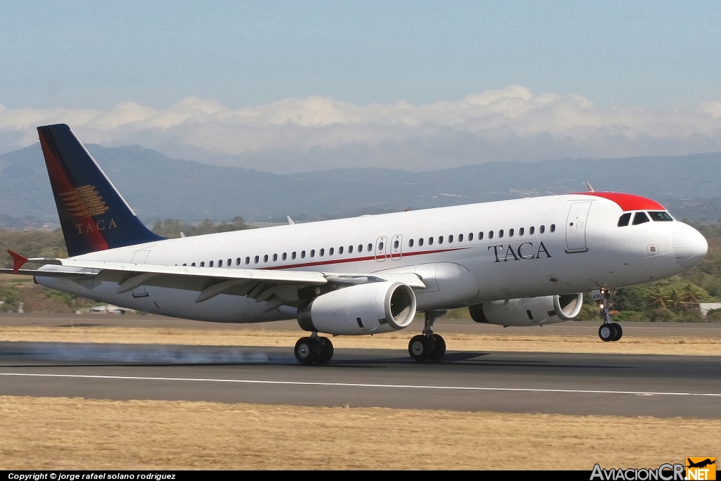 N495TA - Airbus A320-233 - TACA