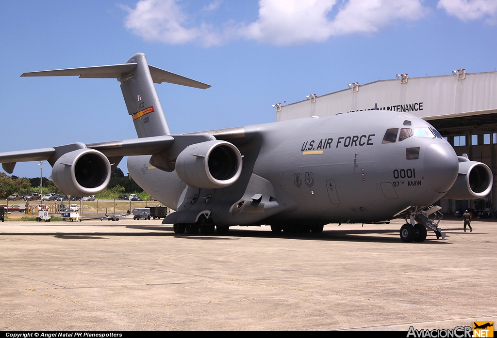 96-0001 - McDonnell Douglas C-17A Globemaster III - USAF - United States Air Force - Fuerza Aerea de EE.UU