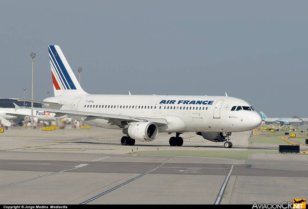 F-GFKL - Airbus A320-211 - Air France