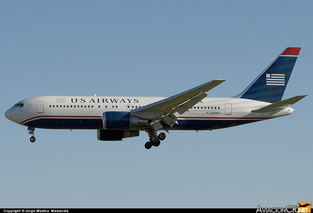 N256AY - Boeing 767-2B7/ER - US Airways
